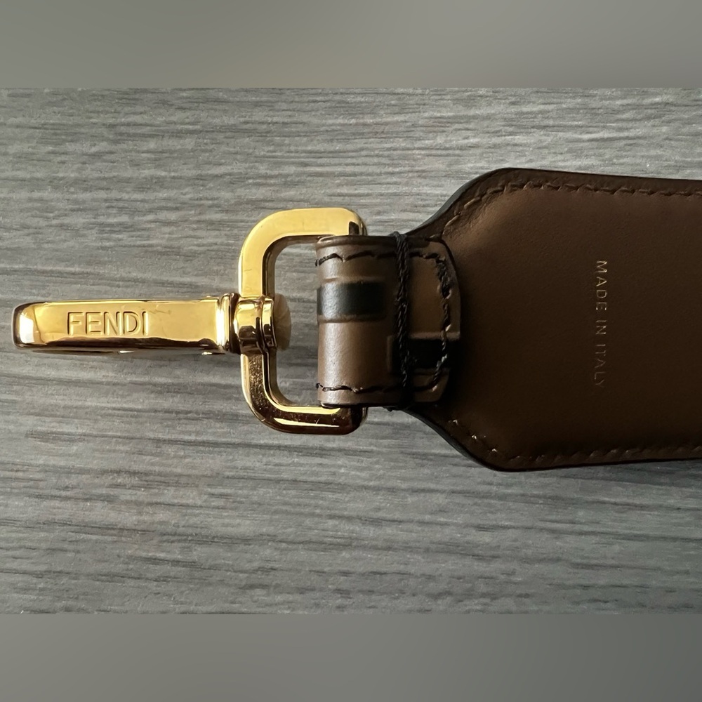 Fendi Black and Brown Zucca Mini Strap You - Picture 5 of 7